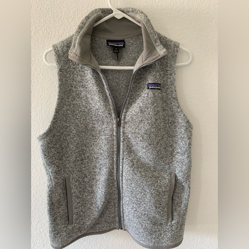 Gray marl Patagonia vest